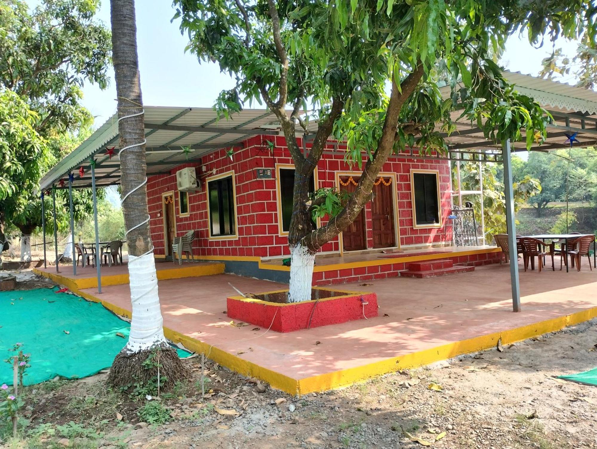 Вилла Pratik Mango Farm House Revadanda Экстерьер фото